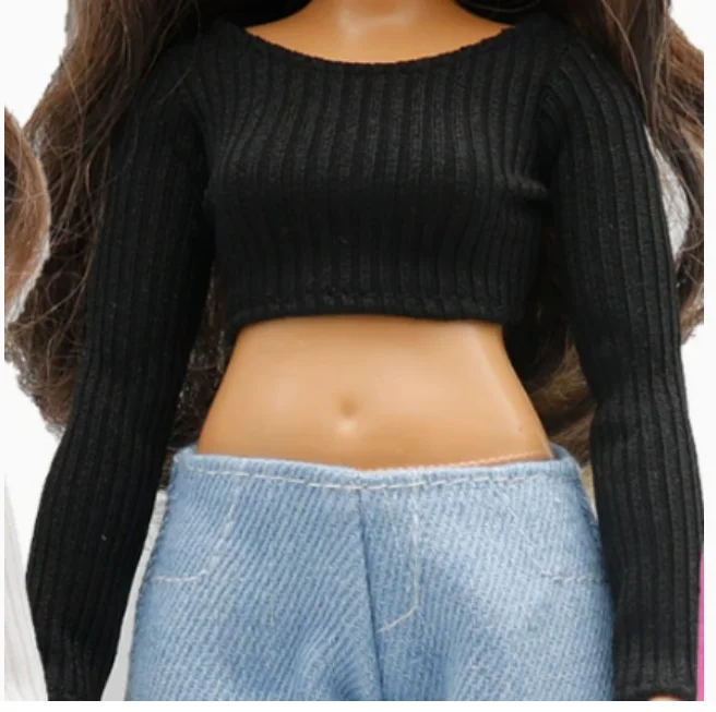 LX1295 Beautiful dress top skirt suit clothes gifts for your curvy babi 1/6 dolls