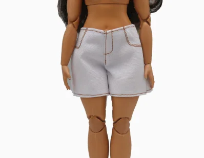 LX1295 Beautiful dress top skirt suit clothes gifts for your curvy babi 1/6 dolls