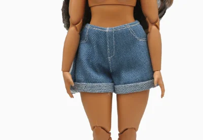 LX1295 Beautiful dress top skirt suit clothes gifts for your curvy babi 1/6 dolls
