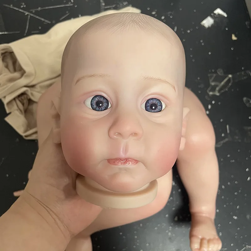 23Inch Already Painted Kits/Unpainted Kits Reborn Huxley Doll Kit Soft Touch Fresh Color DIY Doll Parts With Cloth Body