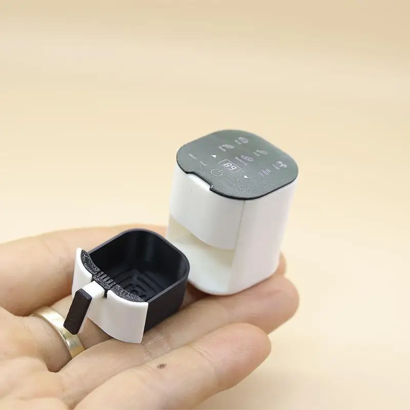 Miniature Air Fryer for Dollhouse 1 12 Scale 1Pcs Kitchen Appliance Decor Lifelike Scene Arrangement