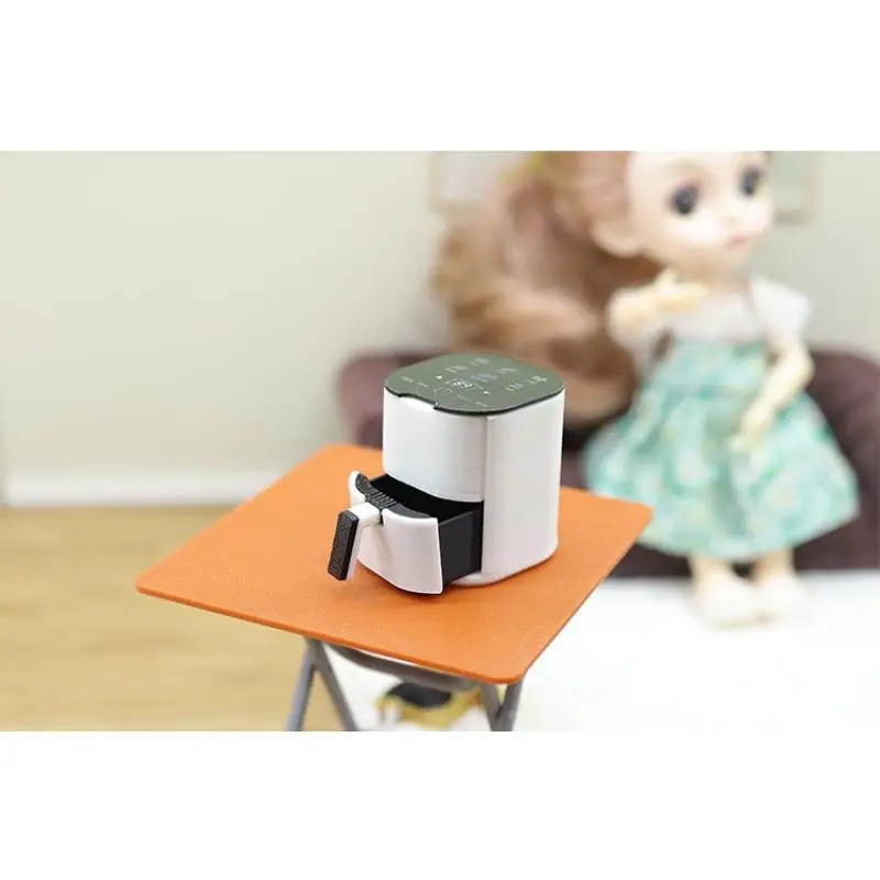 Miniature Air Fryer for Dollhouse 1 12 Scale 1Pcs Kitchen Appliance Decor Lifelike Scene Arrangement