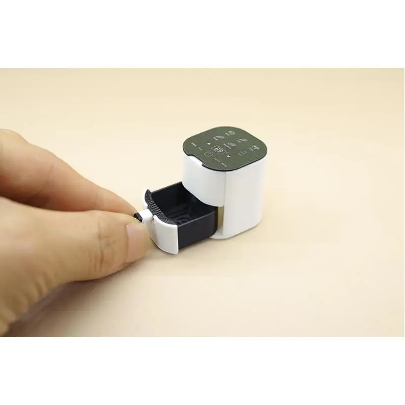Miniature Air Fryer for Dollhouse 1 12 Scale 1Pcs Kitchen Appliance Decor Lifelike Scene Arrangement