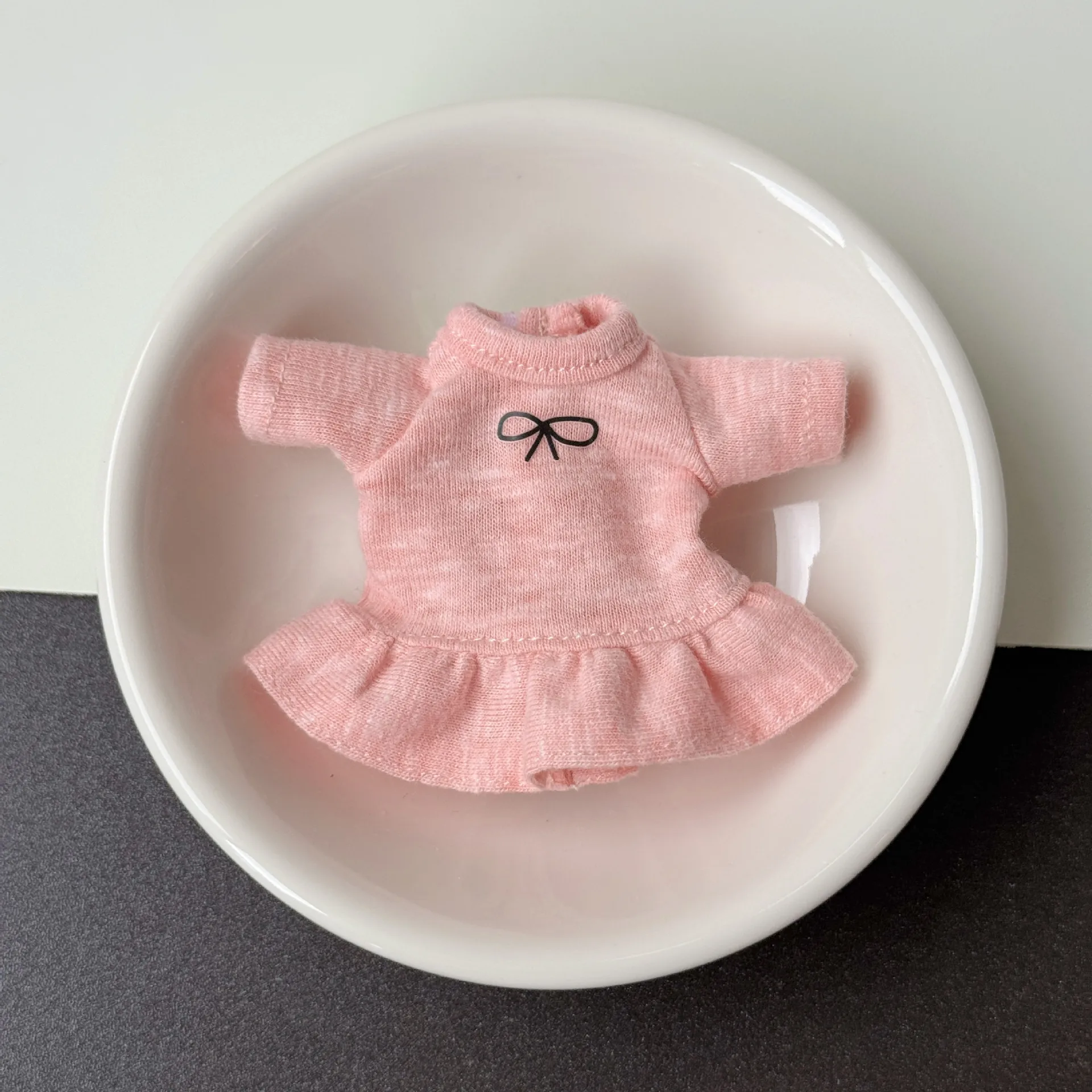 Doll T-shirt Dress For Zsiga 1/6 BJD Cute Outfit Clothes For Potato Doll MIa Dress Up Photography Accessories