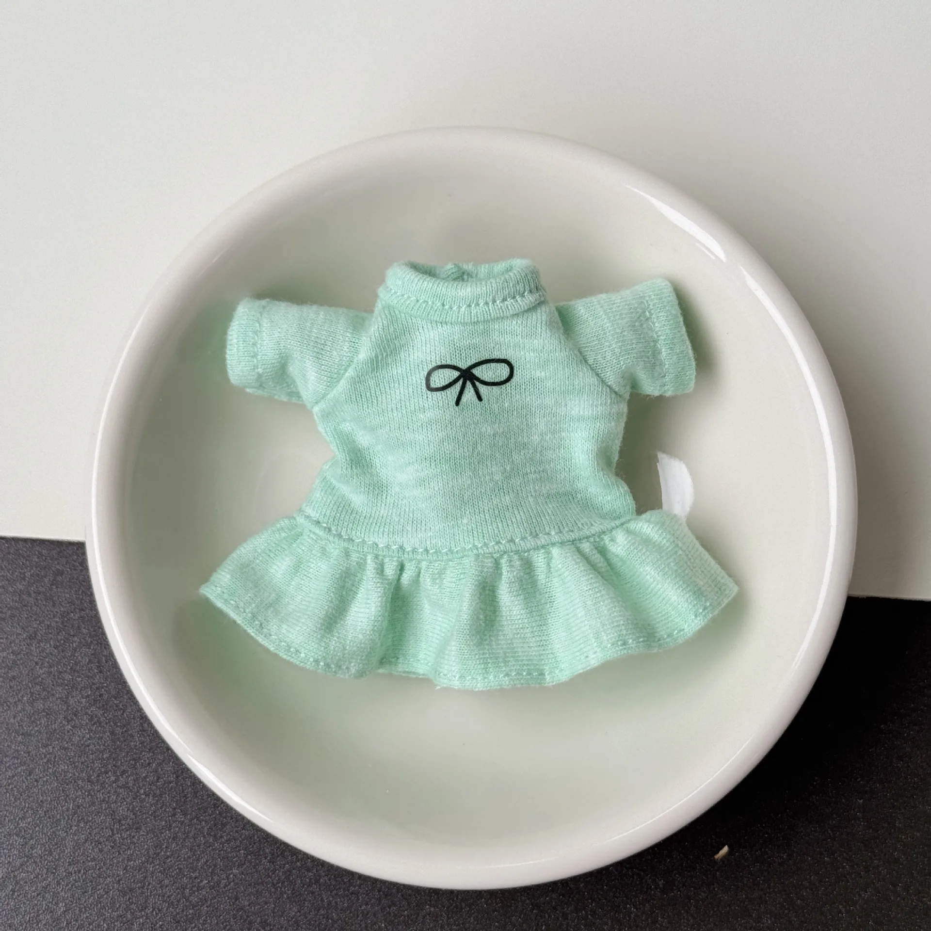 Doll T-shirt Dress For Zsiga 1/6 BJD Cute Outfit Clothes For Potato Doll MIa Dress Up Photography Accessories