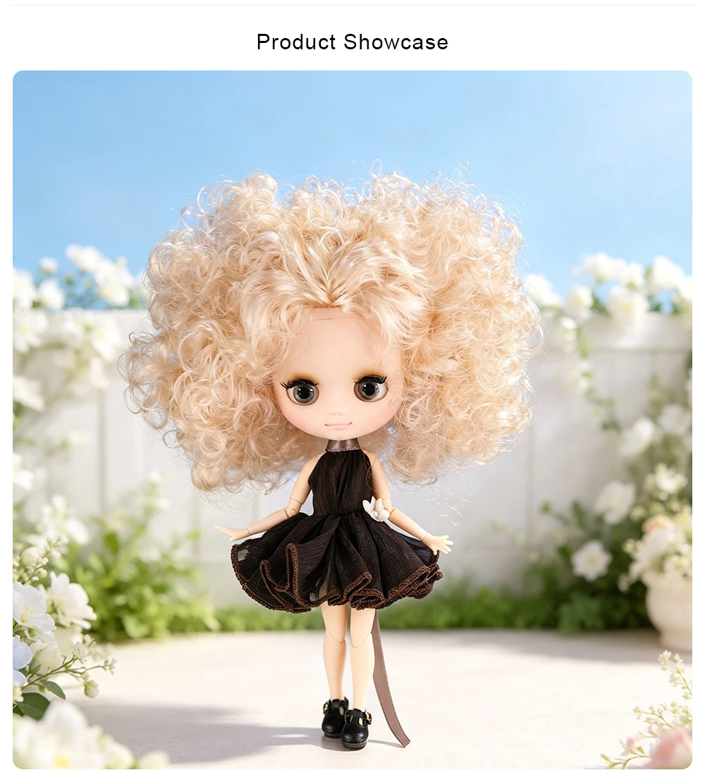 DBS Middie Blythe Doll Dress Teen Cute Set Dress Set Suitable for 20cm Joint Body Wearing