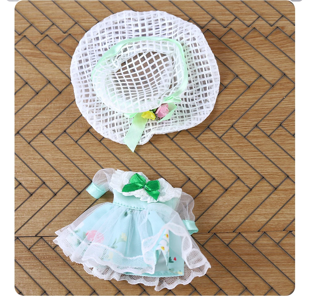 DBS Middie Blythe Doll Dress Teen Cute Set Dress Set Suitable for 20cm Joint Body Wearing