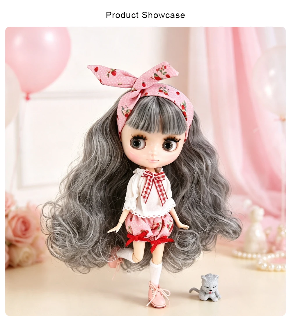 DBS Middie Blythe Doll Dress Teen Cute Set Dress Set Suitable for 20cm Joint Body Wearing