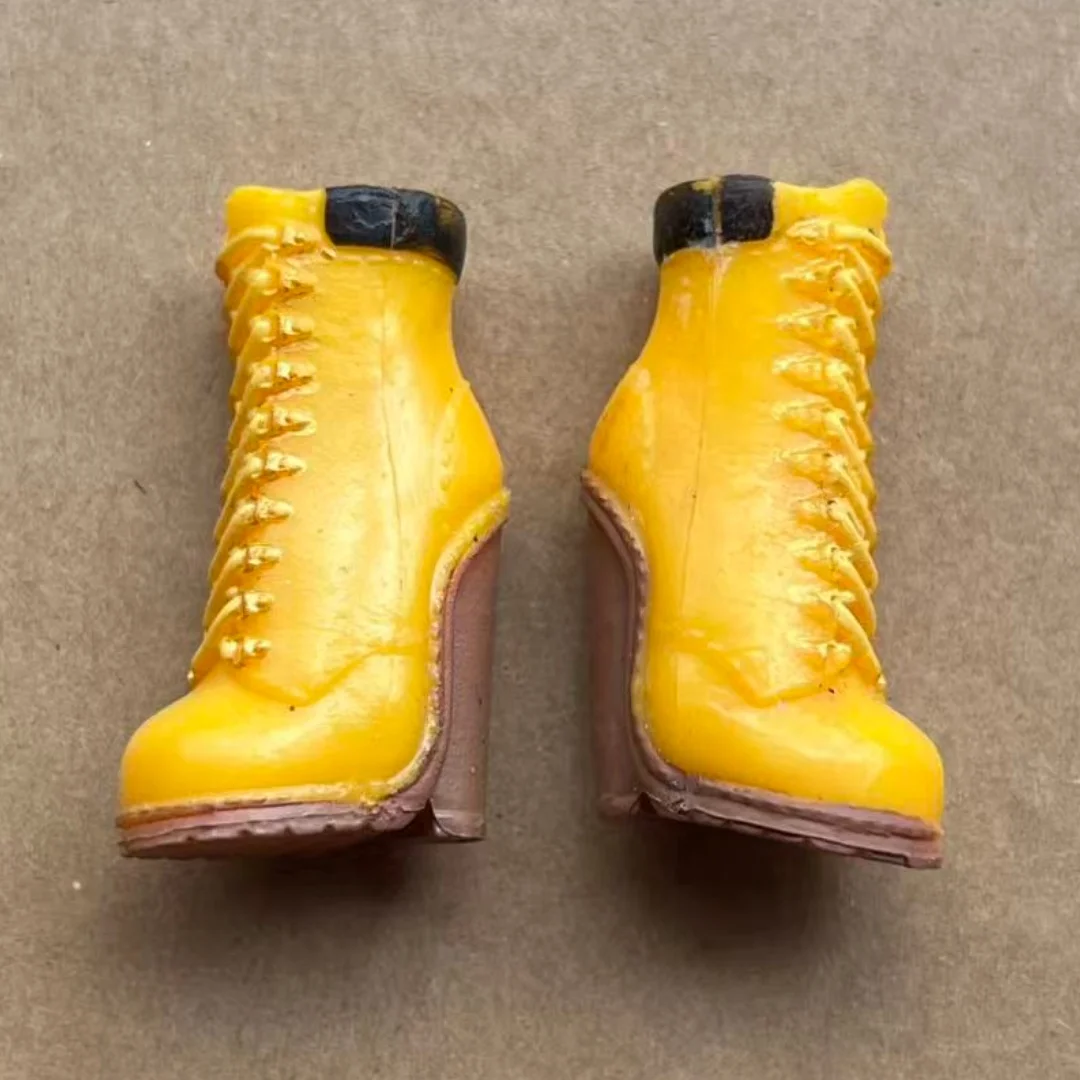 1/6 Doll Sandals Fashion Sister Doll Shoes Boots DIY Colorful Decors for Female Doll Personality Dressing