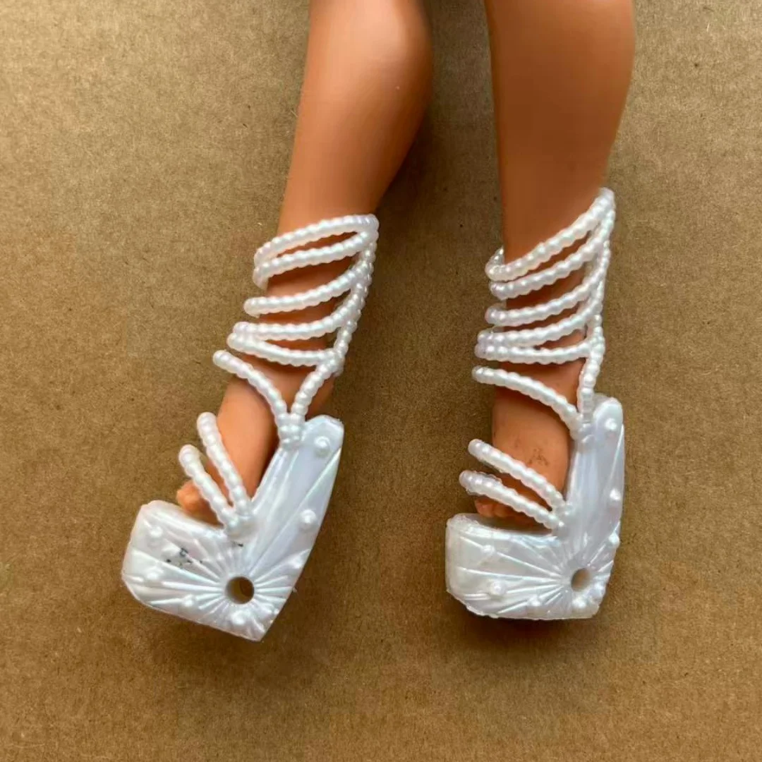 1/6 Doll Sandals Fashion Sister Doll Shoes Boots DIY Colorful Decors for Female Doll Personality Dressing