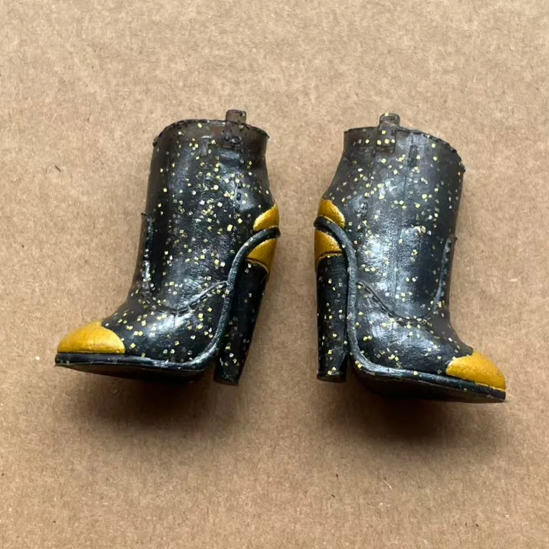 1/6 Doll Sandals Fashion Sister Doll Shoes Boots DIY Colorful Decors for Female Doll Personality Dressing