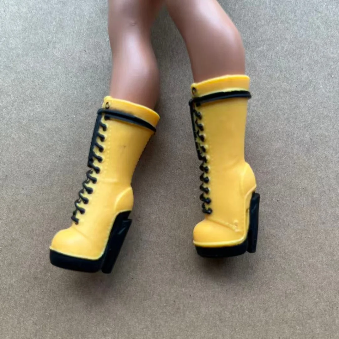 1/6 Doll Sandals Fashion Sister Doll Shoes Boots DIY Colorful Decors for Female Doll Personality Dressing