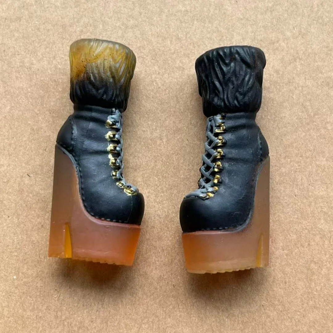 1/6 Doll Sandals Fashion Sister Doll Shoes Boots DIY Colorful Decors for Female Doll Personality Dressing