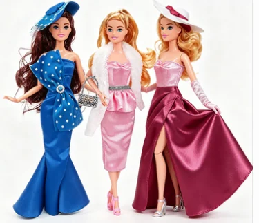 LXKD21A1314 Beautiful dress top skirt suit clothes gifts for your 1/6 babi xinyi fr fr2 mizi Mengfan dolls