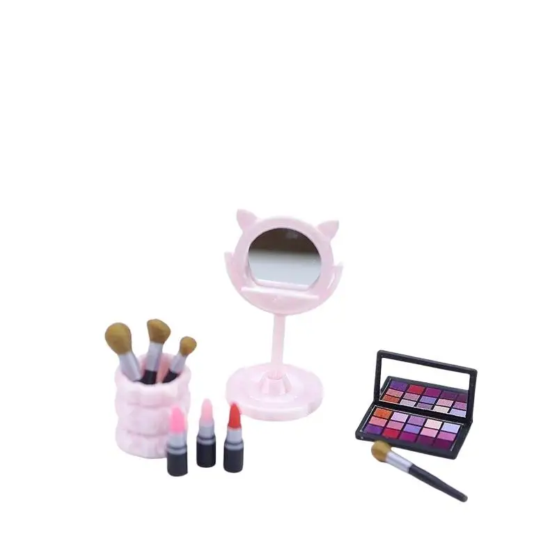 1Pcs Simulated Miniature Dollhouse Makeup Brush Cosmetic For Doll Accessory Toys