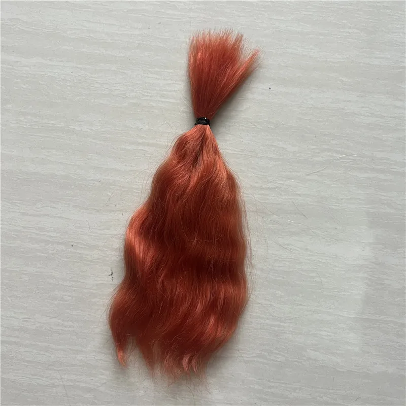 Latest 10 Grams / Bag Mohair for Reborn Doll /BJD Doll Coffee Golden Red Doll Reborn Handrooted Mohair Doll Hair Accessory