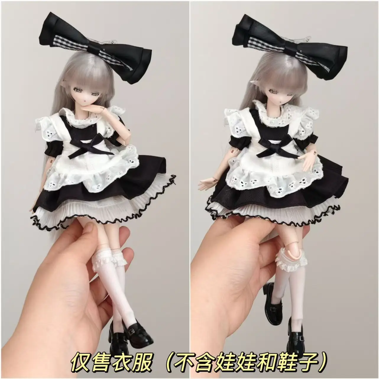 6 Point Lolita Style Doll Clothes Set Suitable For Azone Ob22 Ob24 Mitian 4th Generation Small 6 Size Doll