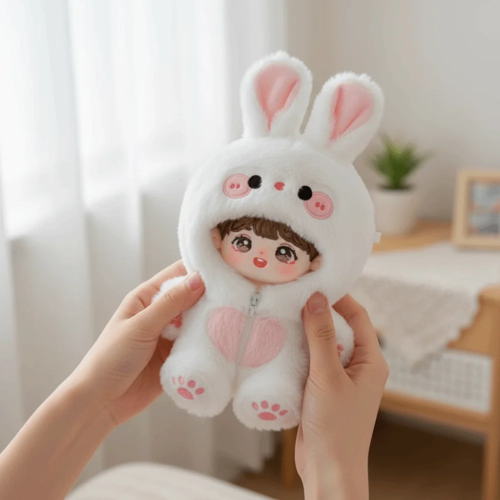 Cute Outfit 20cm Baby Clothes Fox Bunny Doll Clothes Doll Clothing Doll Costume