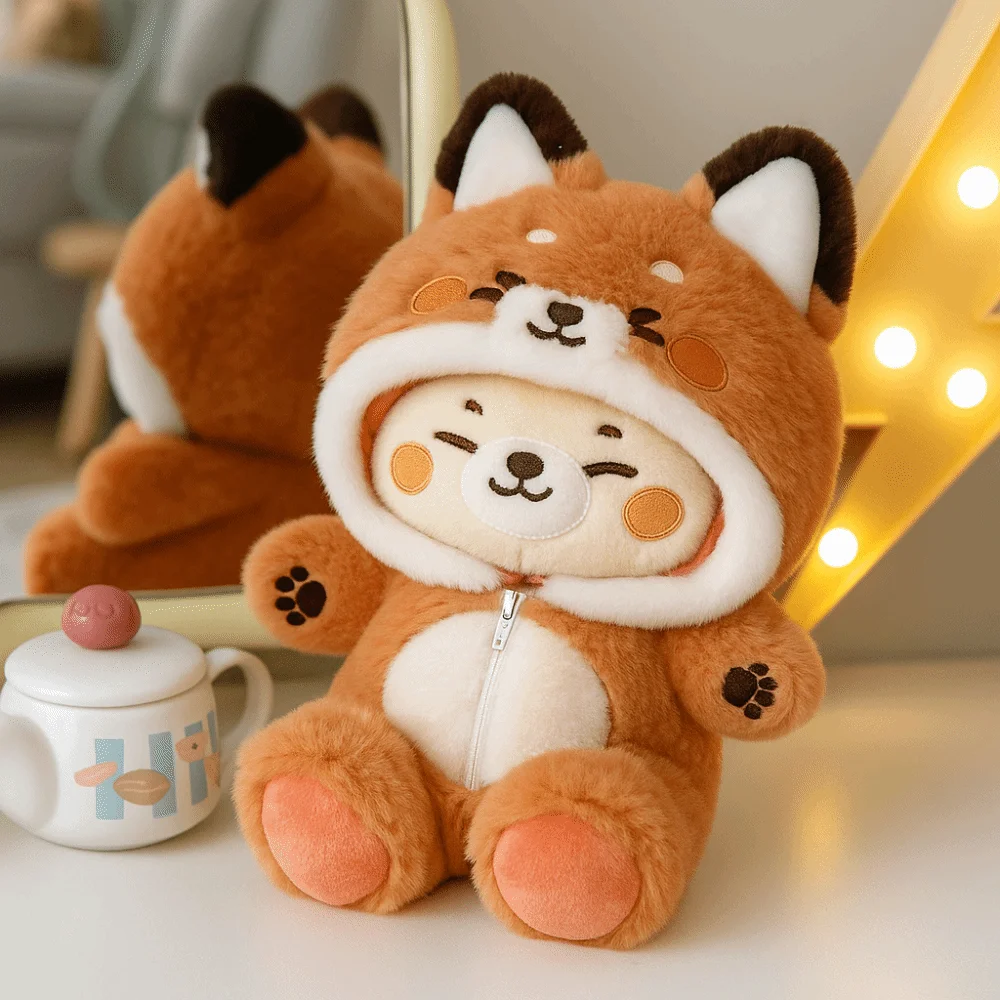 Cute Outfit 20cm Baby Clothes Fox Bunny Doll Clothes Doll Clothing Doll Costume
