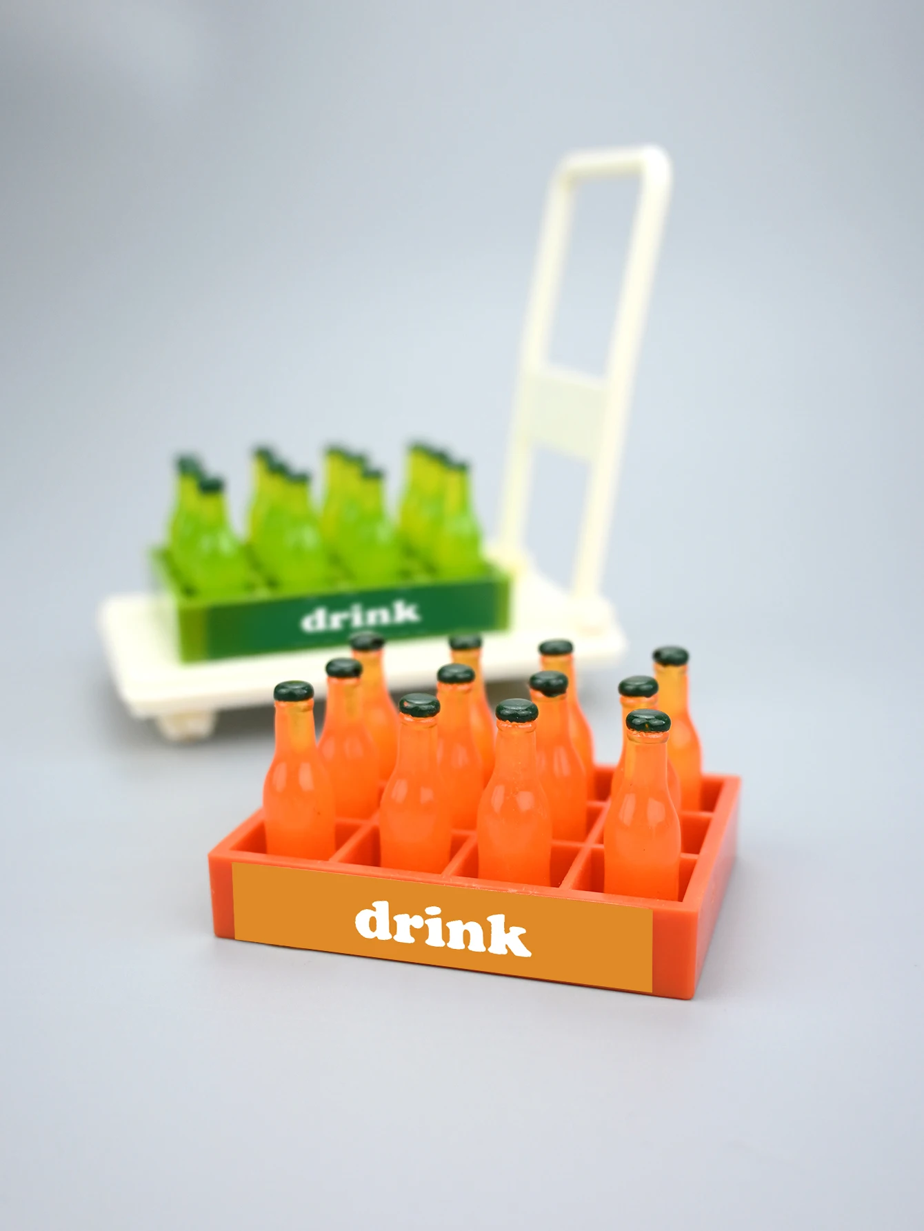 A miniature beverage scene ornament, dollhouse accessories, dollhouse toys, toy house decoration, miniature food toys, photography props, micro landscape ornament, miniatures decoration, small gifts, promotional items,
