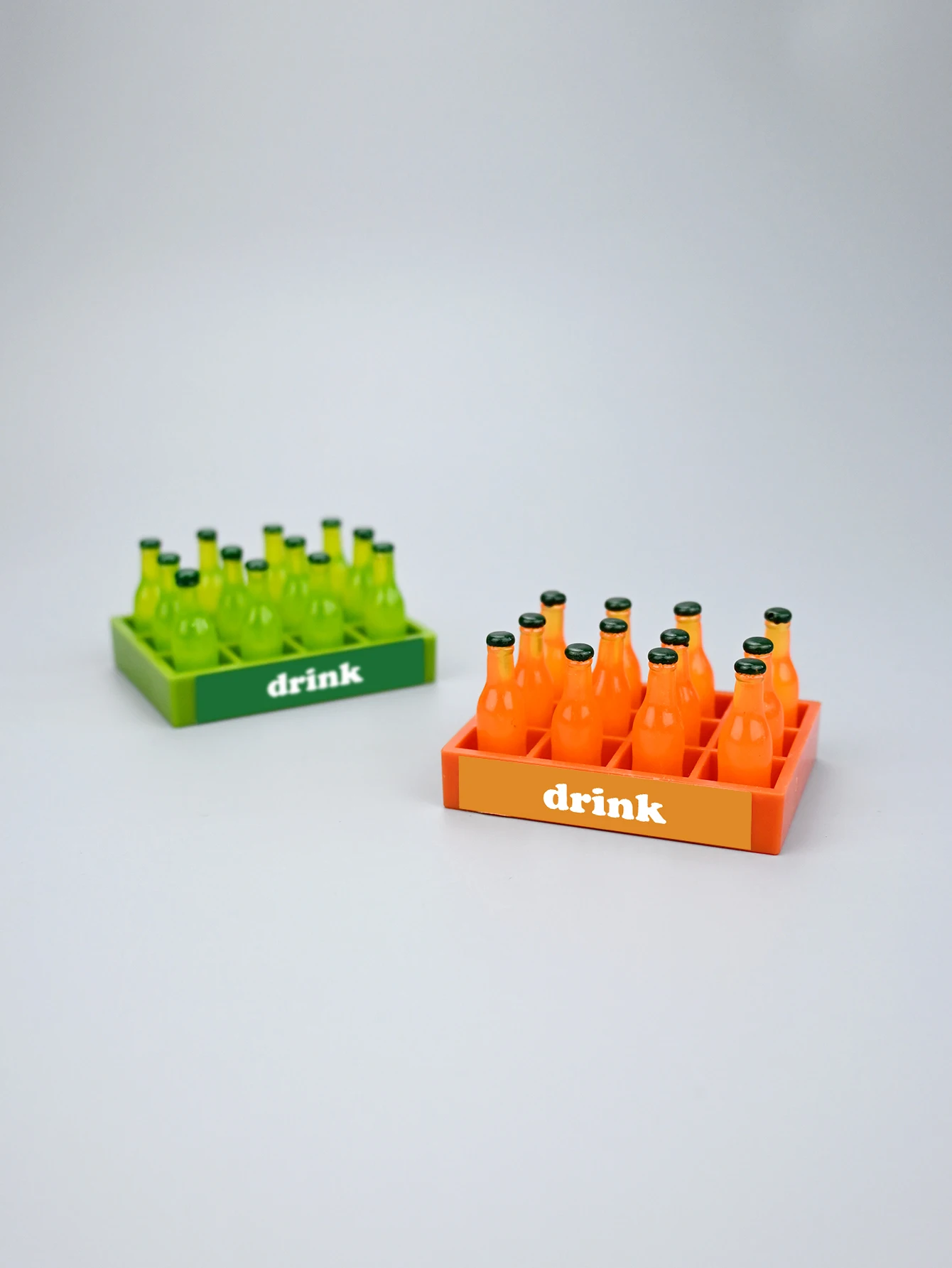 A miniature beverage scene ornament, dollhouse accessories, dollhouse toys, toy house decoration, miniature food toys, photography props, micro landscape ornament, miniatures decoration, small gifts, promotional items,