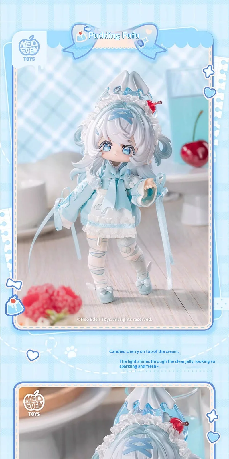 Hot New Neo Eden Toys Mia Sweety 1/12 BJD Blind Box Mystery Box Cute Action Anime Figure Kawaii Model For Festival Gift