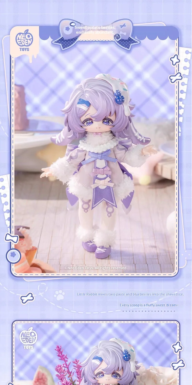 Hot New Neo Eden Toys Mia Sweety 1/12 BJD Blind Box Mystery Box Cute Action Anime Figure Kawaii Model For Festival Gift