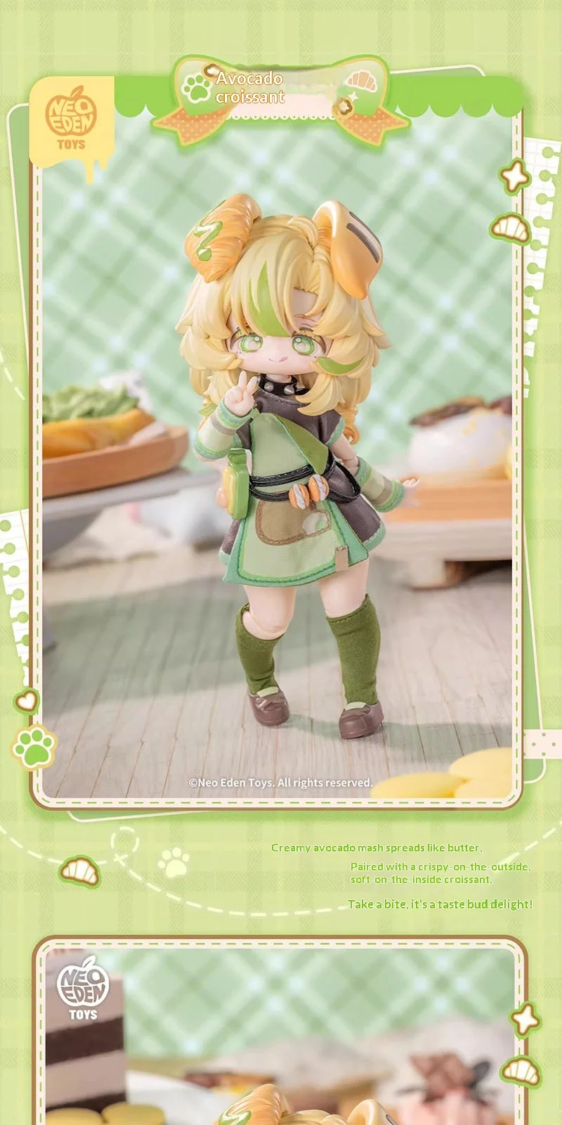 Hot New Neo Eden Toys Mia Sweety 1/12 BJD Blind Box Mystery Box Cute Action Anime Figure Kawaii Model For Festival Gift