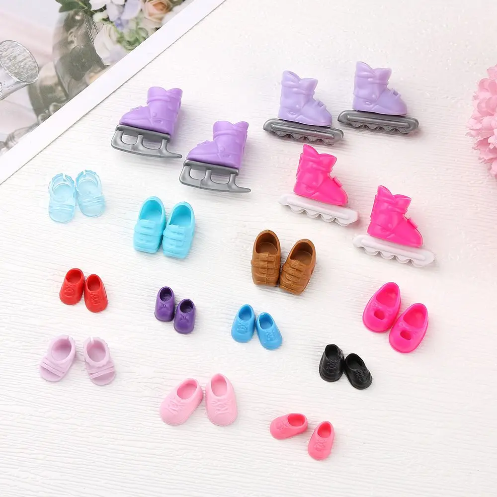 High Quality General-Purpose 1/8 Body 8~16cm Dolls Stand Fashion Sandals PVC Wear Cute Shoes