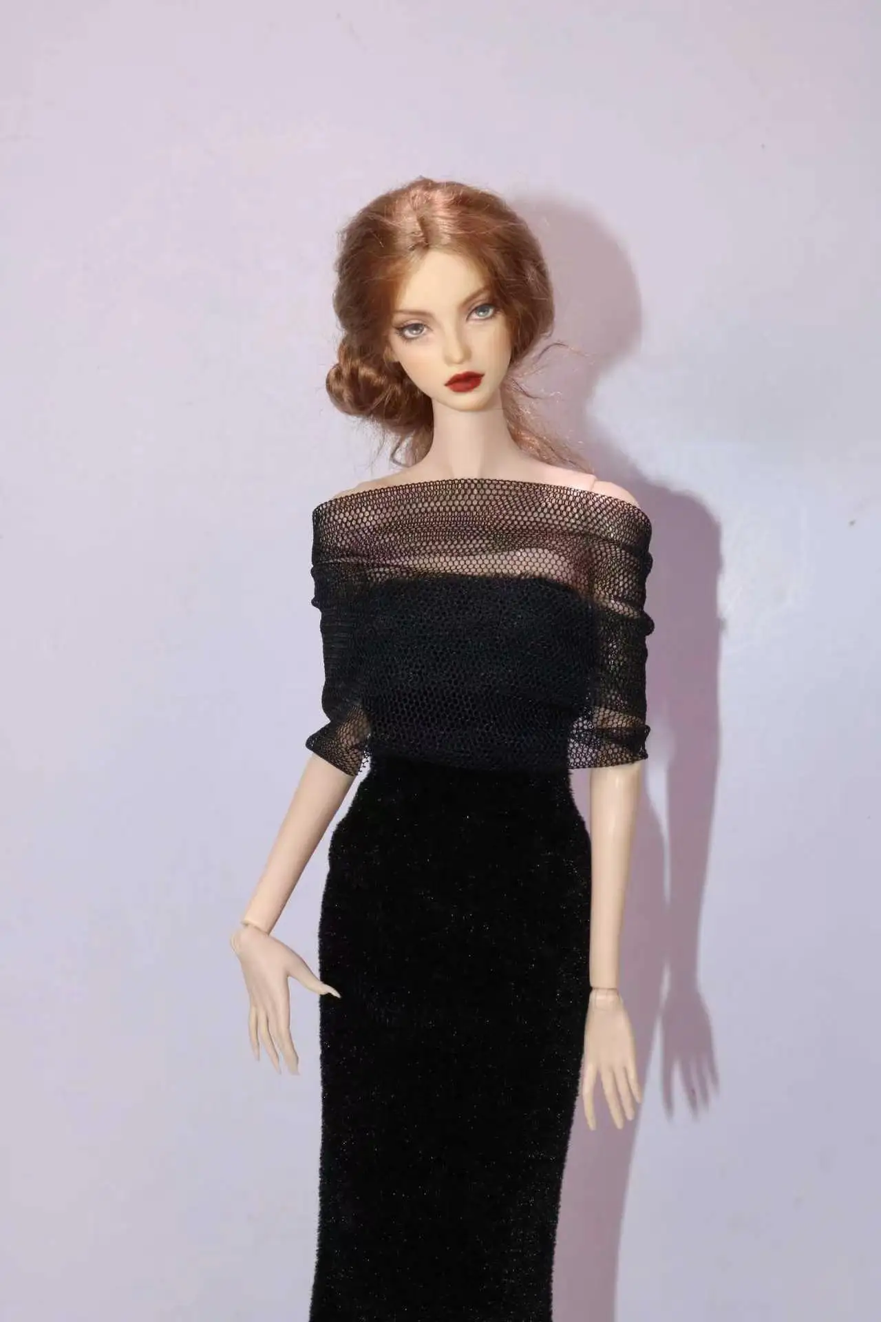 New Style Toy Accessories Gift, Pretty Fitted Mermaid Long Gown Dress for BB FR 1/6 Scale 30cm Dolls