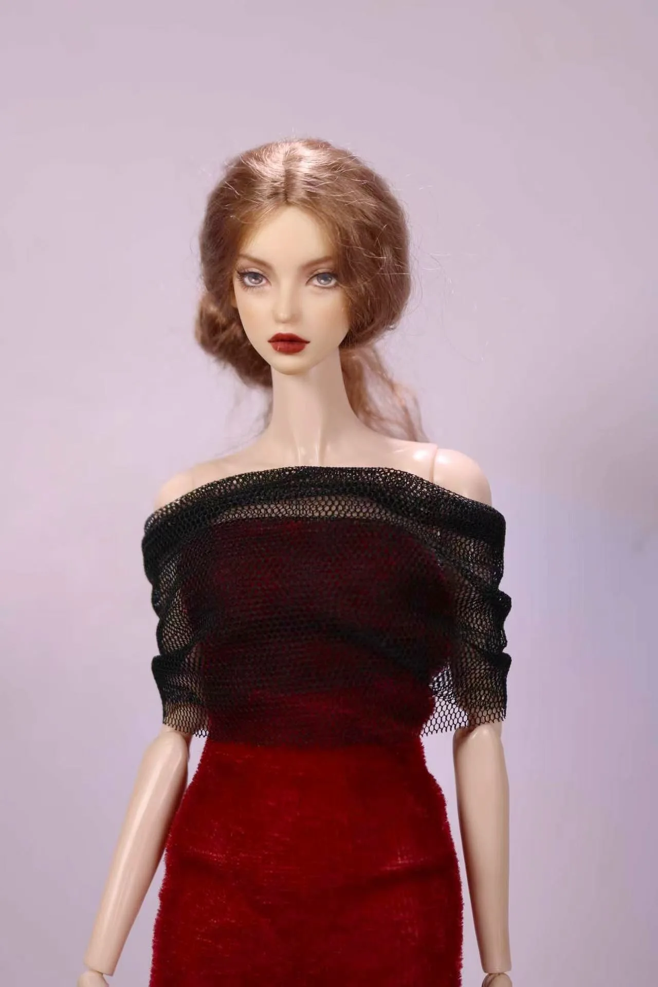 New Style Toy Accessories Gift, Pretty Fitted Mermaid Long Gown Dress for BB FR 1/6 Scale 30cm Dolls