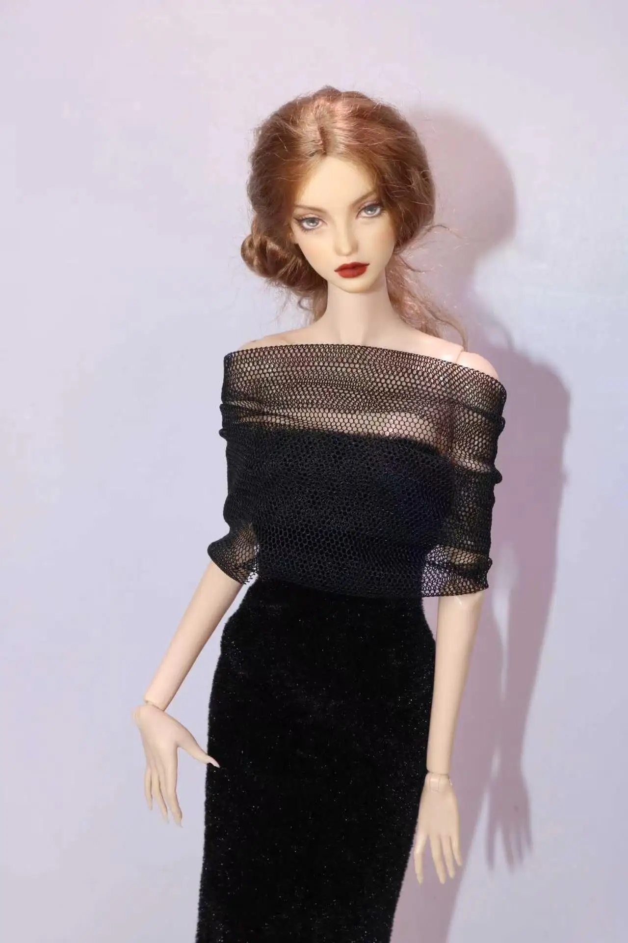 New Style Toy Accessories Gift, Pretty Fitted Mermaid Long Gown Dress for BB FR 1/6 Scale 30cm Dolls