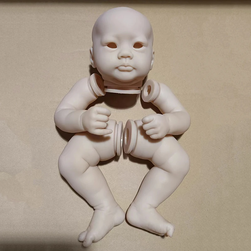 19Inch Already Painted Kits/Unpainted Kit Lifelike Reborn Lali Doll Kit Soft Touch Fresh Color DIY Doll Parts With Cloth Body