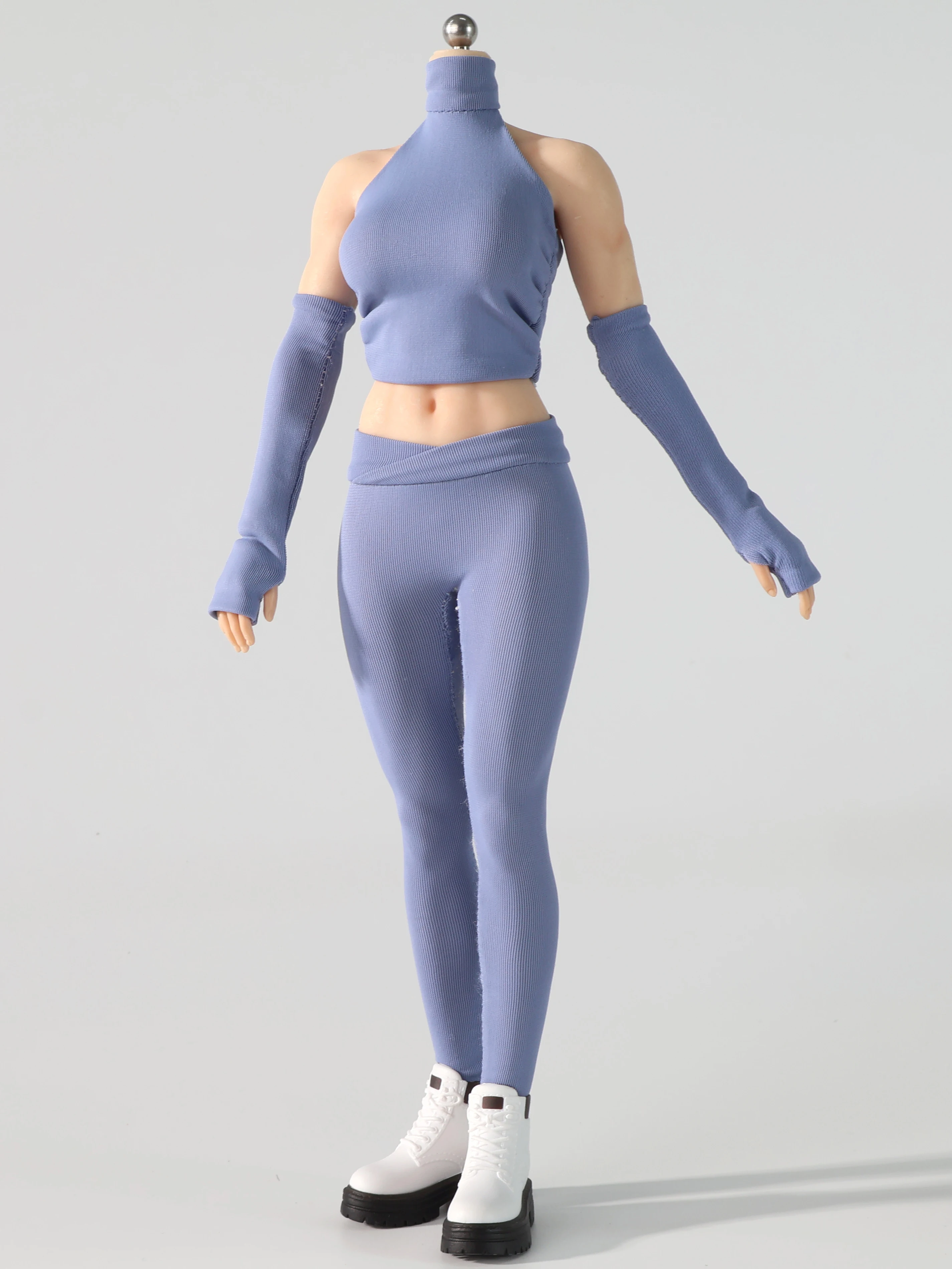 1/6 Scale Female Yoga Wear Set Hooded Jacket Clothes Outfit, Doll Clothing Accessory for 12 Inch Female Action Figure Bodies Par
