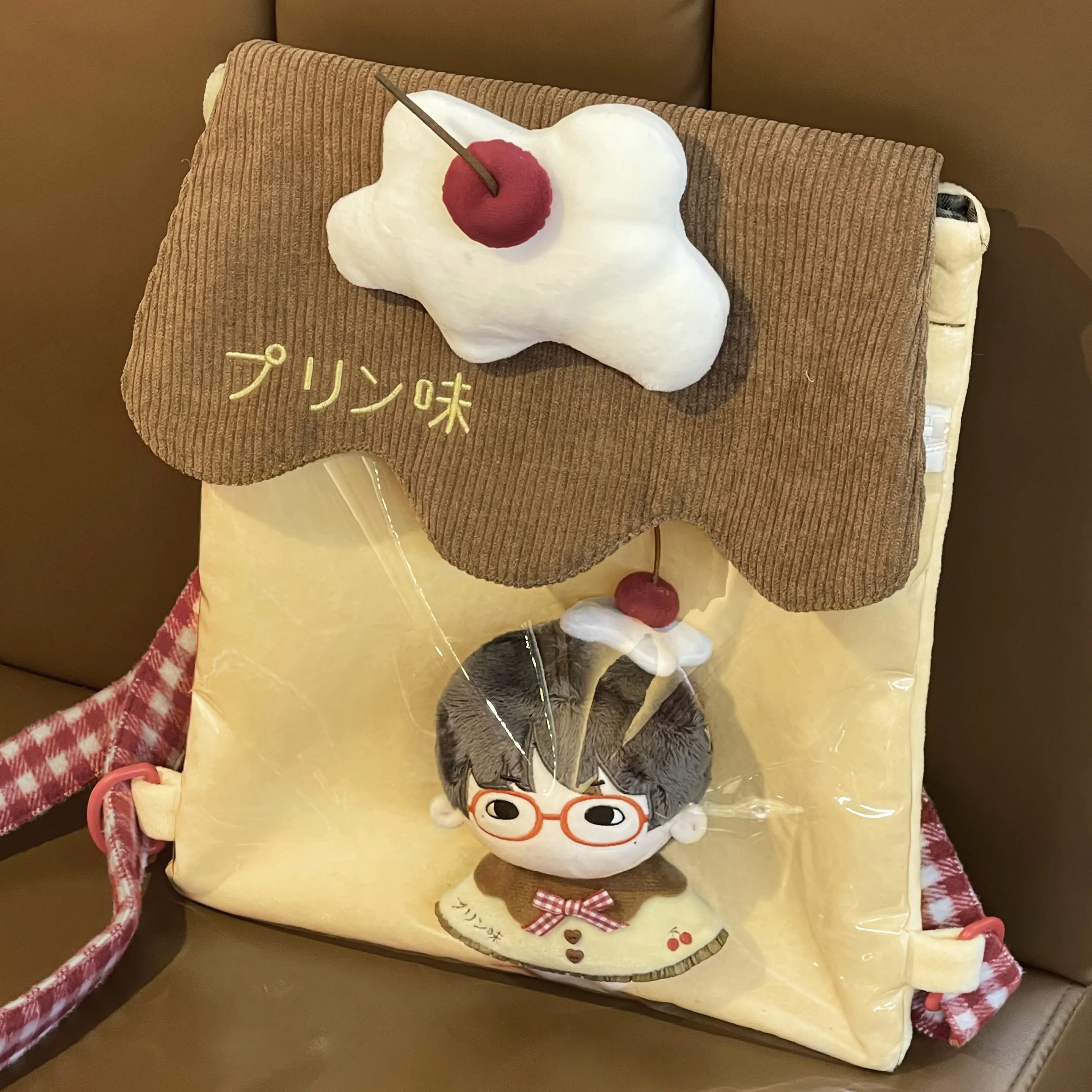 10cm Doll Cloak Cape Outfit Cute Hooded Clothes For Pudding Nunu Sea‑star Body Cotton Plush Doll Costume Accessories