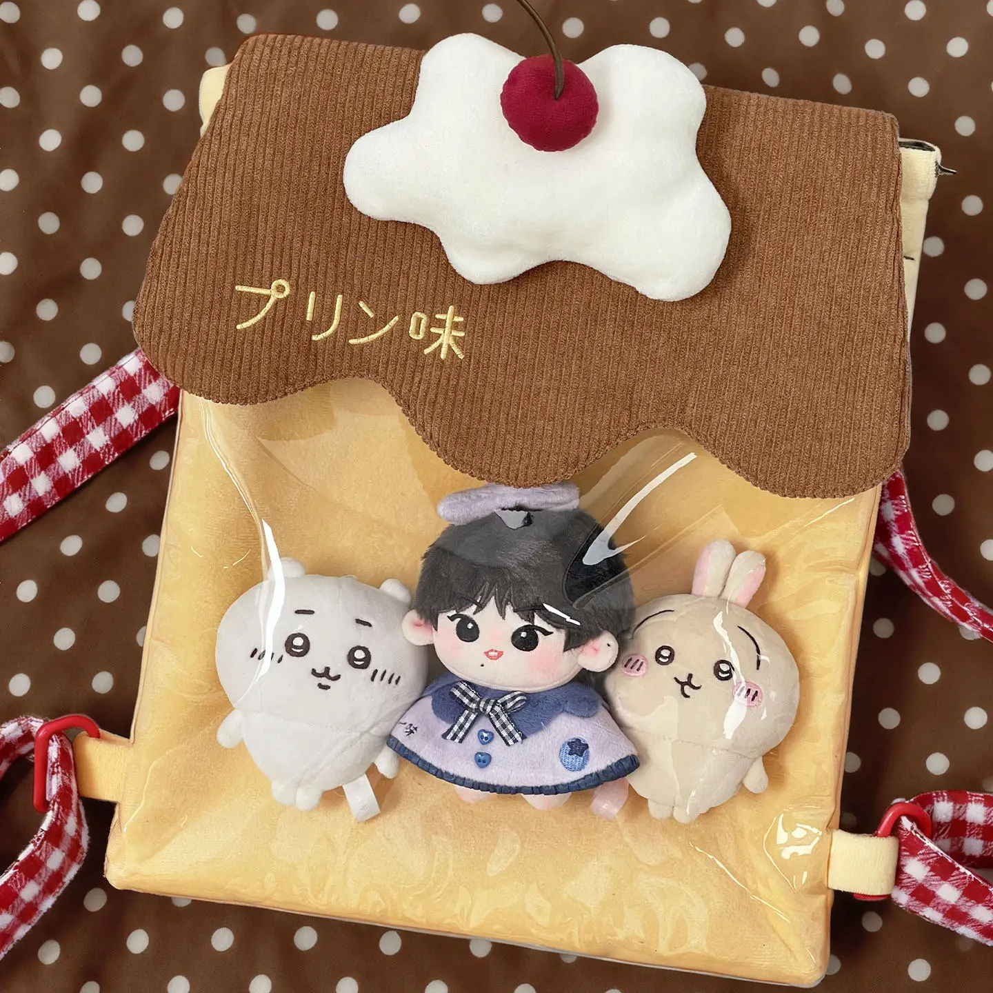 10cm Doll Cloak Cape Outfit Cute Hooded Clothes For Pudding Nunu Sea‑star Body Cotton Plush Doll Costume Accessories