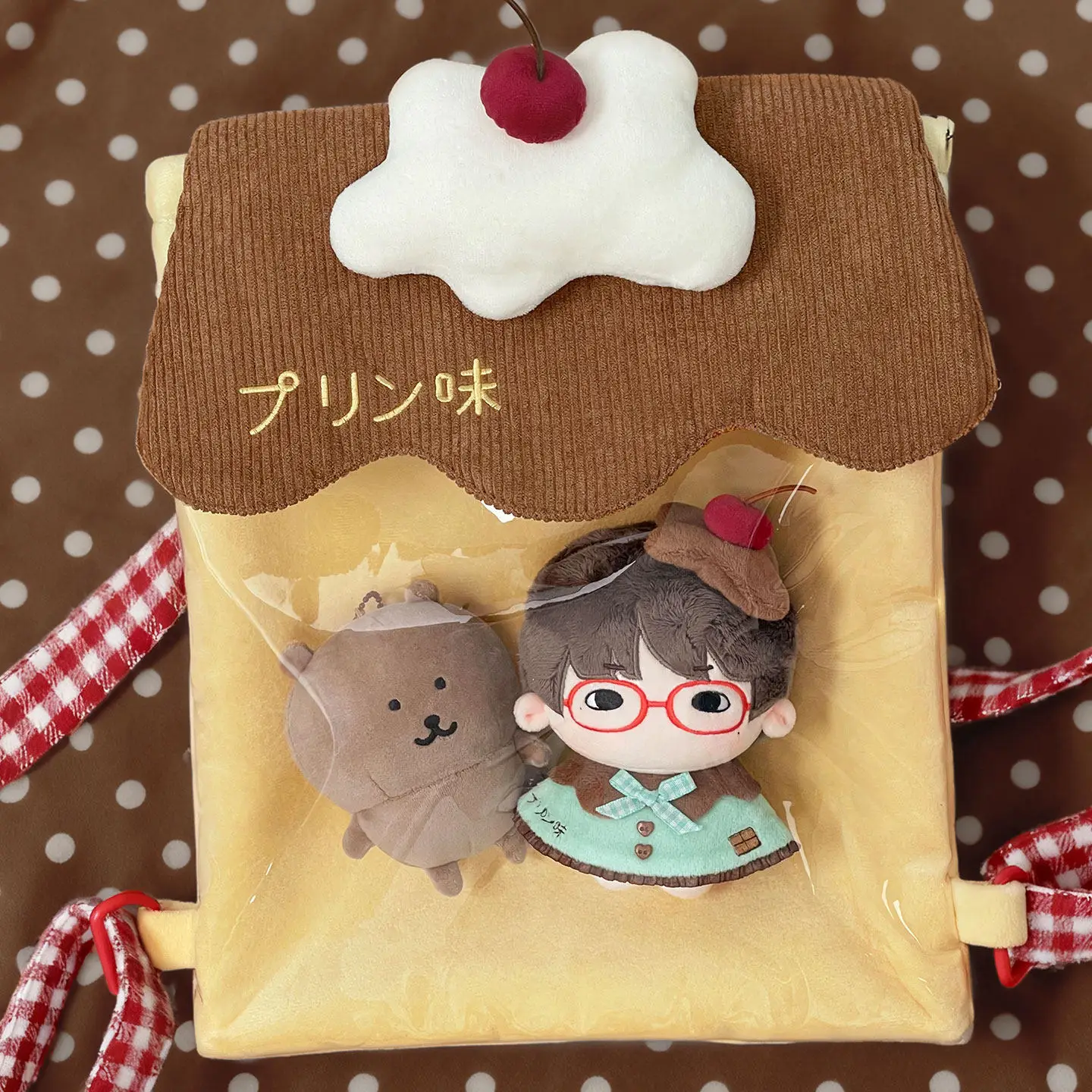10cm Doll Cloak Cape Outfit Cute Hooded Clothes For Pudding Nunu Sea‑star Body Cotton Plush Doll Costume Accessories