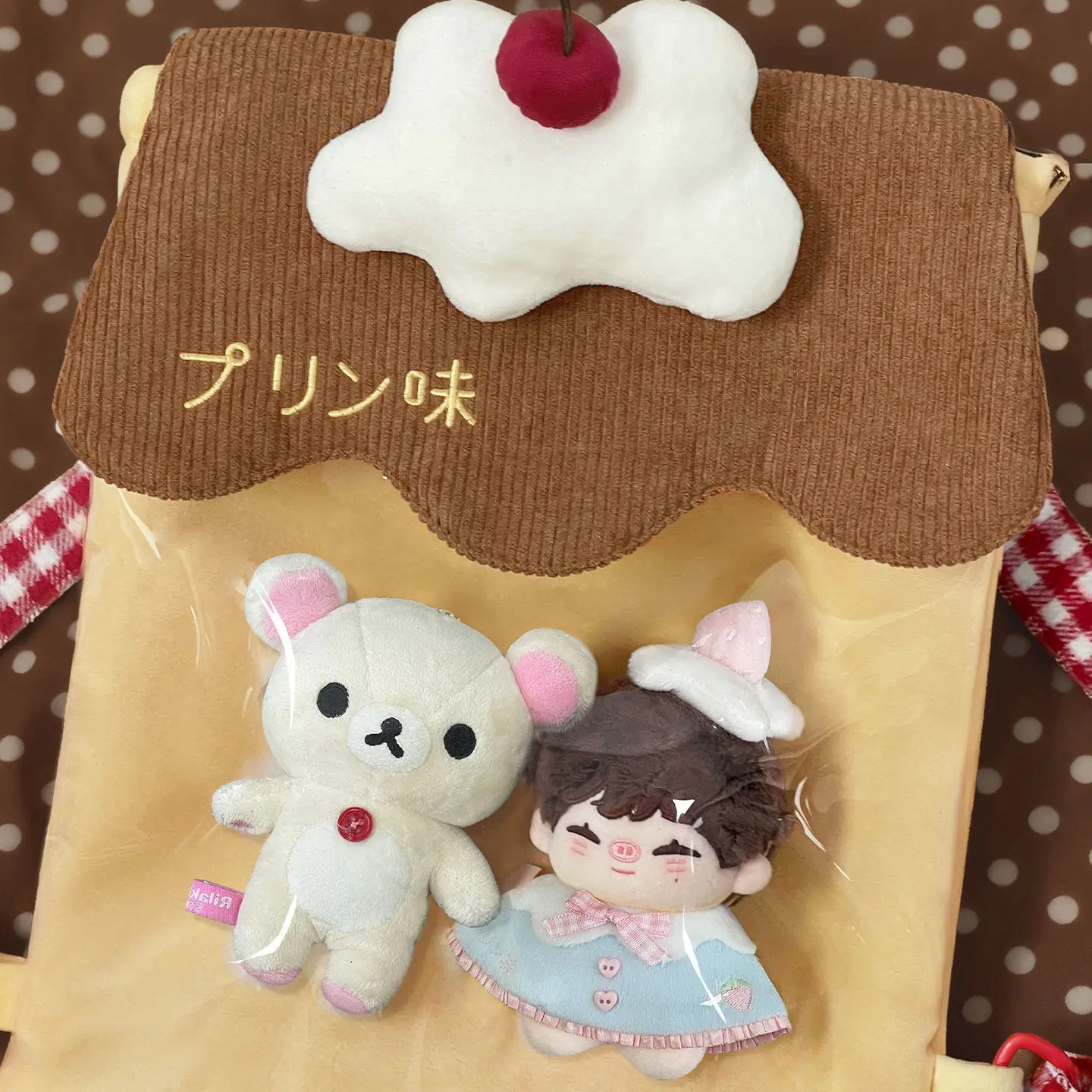 10cm Doll Cloak Cape Outfit Cute Hooded Clothes For Pudding Nunu Sea‑star Body Cotton Plush Doll Costume Accessories