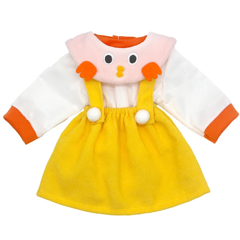 17 Inch Baby Doll Boy Outfit Green T-shirt Overalls for 43cm 18 Inch Doll Clothes Rompers