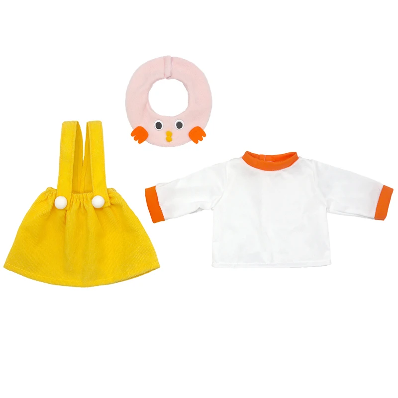 17 Inch Baby Doll Boy Outfit Green T-shirt Overalls for 43cm 18 Inch Doll Clothes Rompers