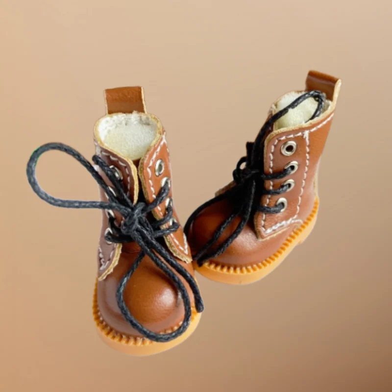 Tilda 1/8 Doll Boots Toy Shoes For Blythe OB24 OB26,Lovely Mini Short Boots for Blyth Ball Joint Doll Toys Accessories for Girls