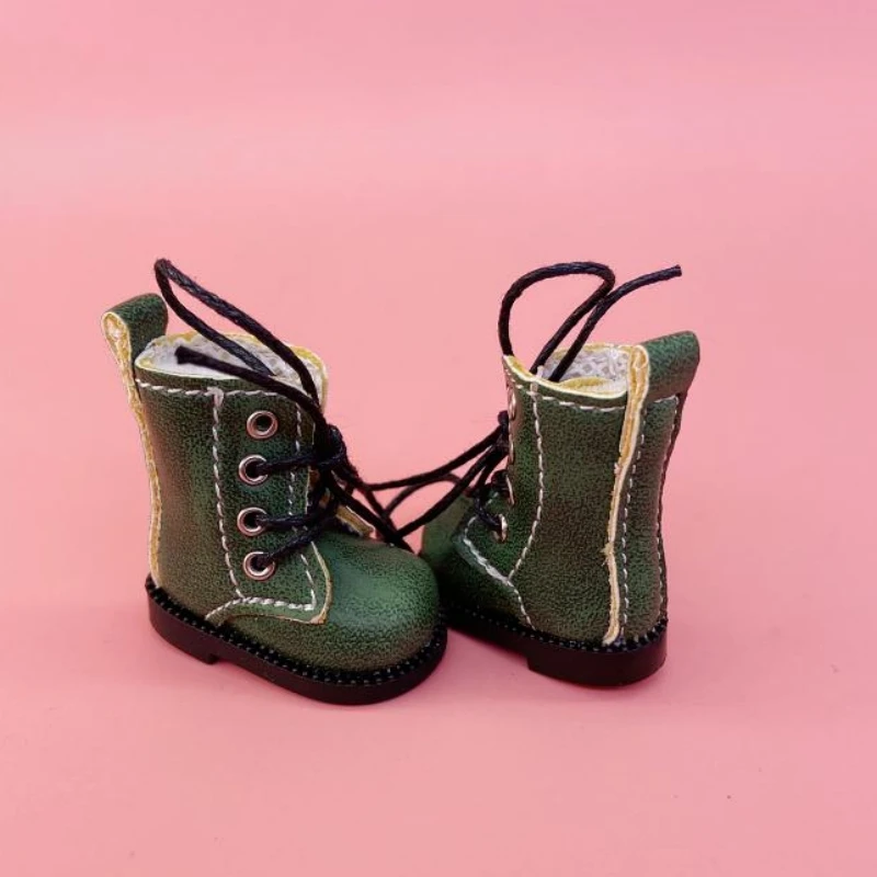Tilda 1/8 Doll Boots Toy Shoes For Blythe OB24 OB26,Lovely Mini Short Boots for Blyth Ball Joint Doll Toys Accessories for Girls