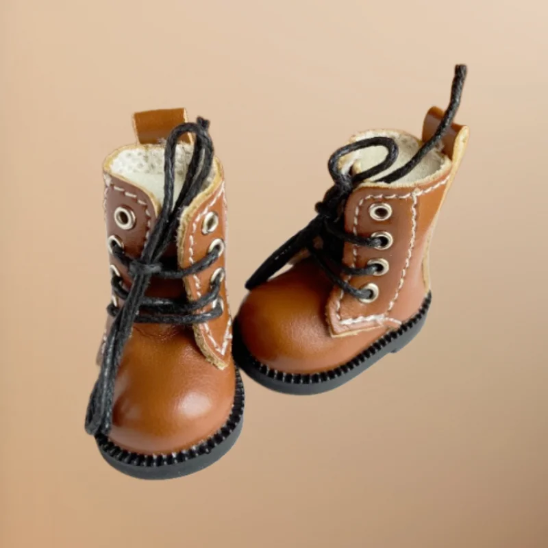 Tilda 1/8 Doll Boots Toy Shoes For Blythe OB24 OB26,Lovely Mini Short Boots for Blyth Ball Joint Doll Toys Accessories for Girls