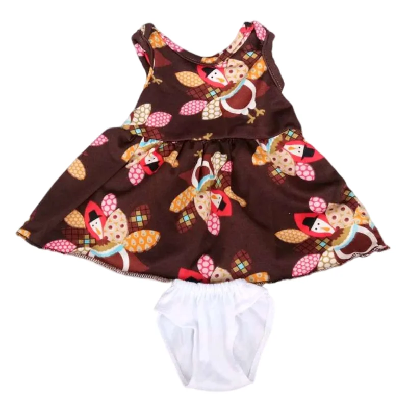 Baby Doll Summer Clothes for 43cm Born Baby Doll Swim Clothes 18 Inch Doll Bikini