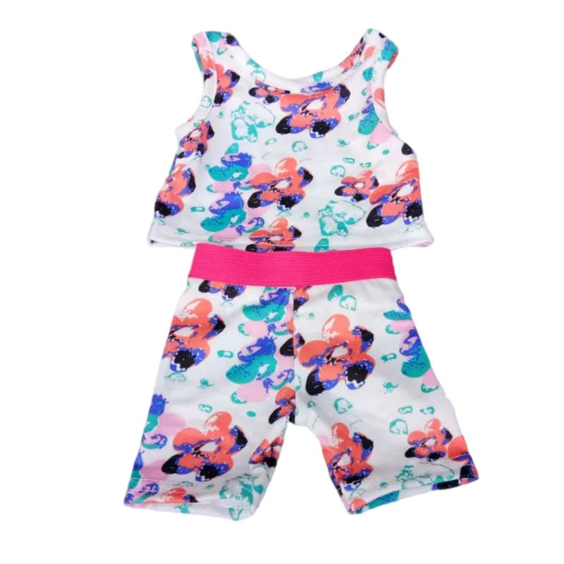 Baby Doll Summer Clothes for 43cm Born Baby Doll Swim Clothes 18 Inch Doll Bikini