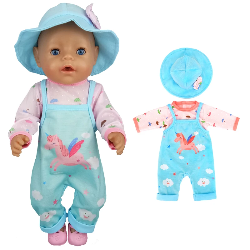 Baby Doll Summer Clothes for 43cm Born Baby Doll Swim Clothes 18 Inch Doll Bikini