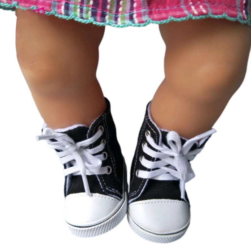 Doll Shoes for 43cm Baby New Born Dolls Reborn Baby Doll Shoes for 18' Girls Doll Cute Animal Princess Shoes