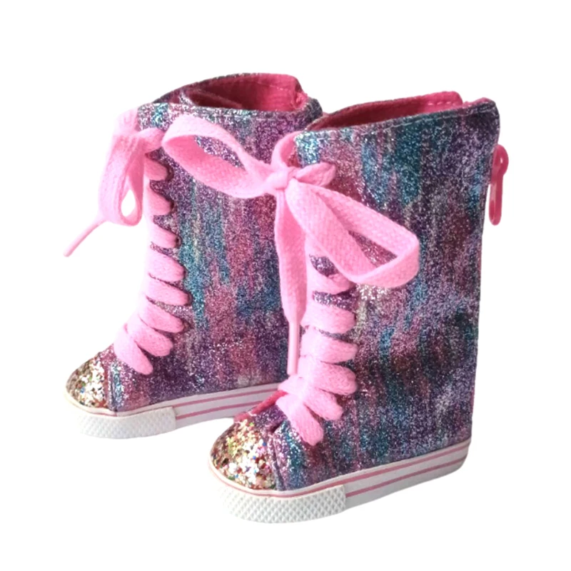 Doll Shoes for 43cm Baby New Born Dolls Reborn Baby Doll Shoes for 18' Girls Doll Cute Animal Princess Shoes