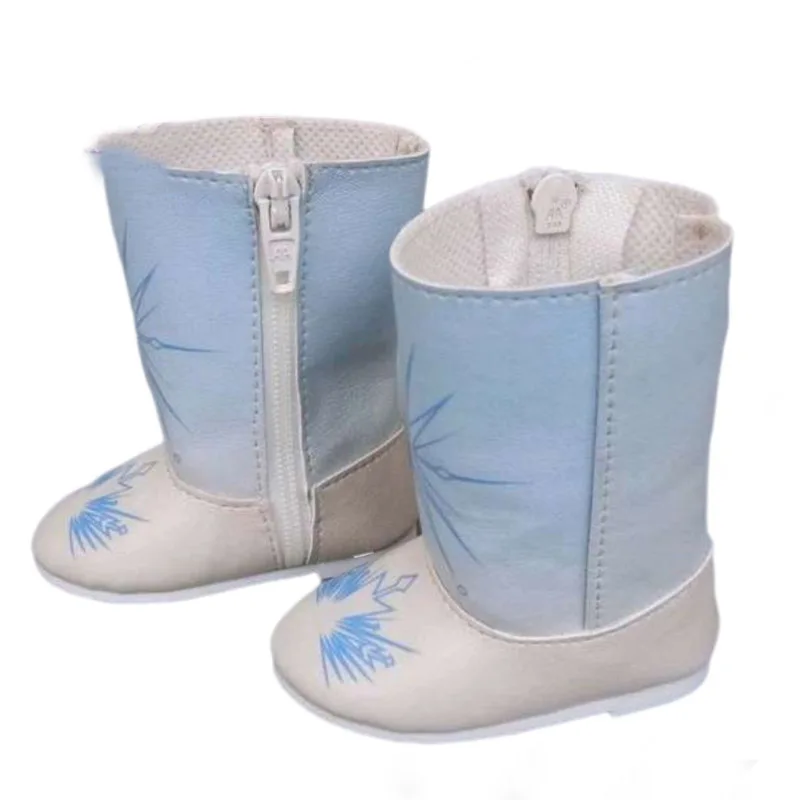Doll Shoes for 43cm Baby New Born Dolls Reborn Baby Doll Shoes for 18' Girls Doll Cute Animal Princess Shoes