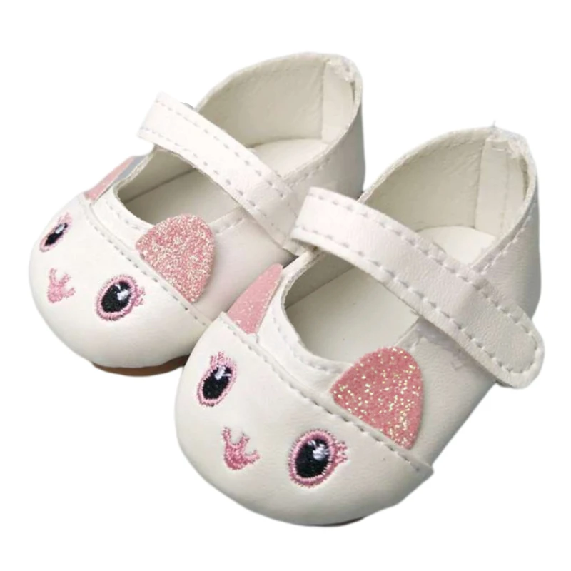 Doll Shoes for 43cm Baby New Born Dolls Reborn Baby Doll Shoes for 18' Girls Doll Cute Animal Princess Shoes